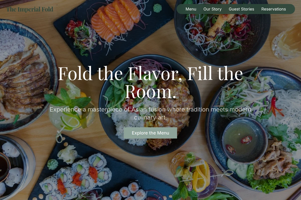 Kitchen Asian Fusion Food