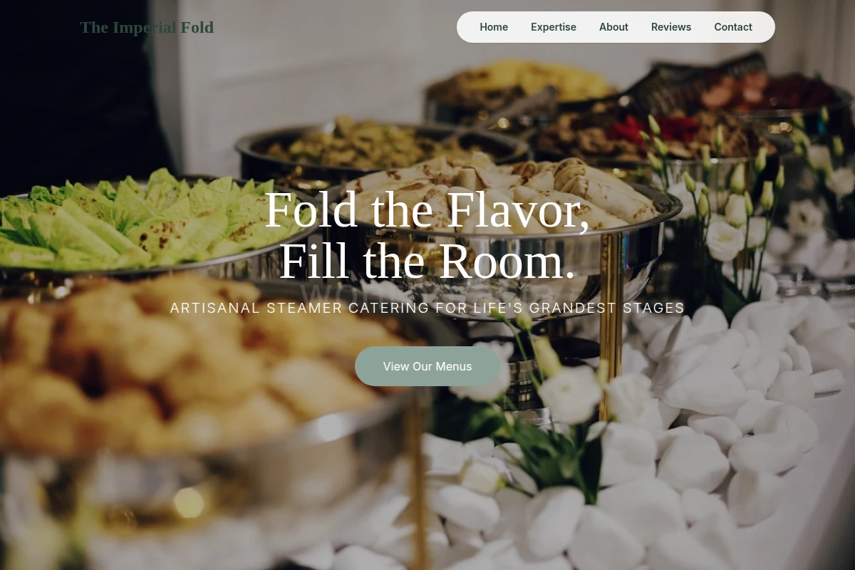 Steamer Catering
