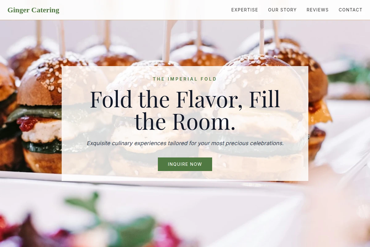 Ginger Catering