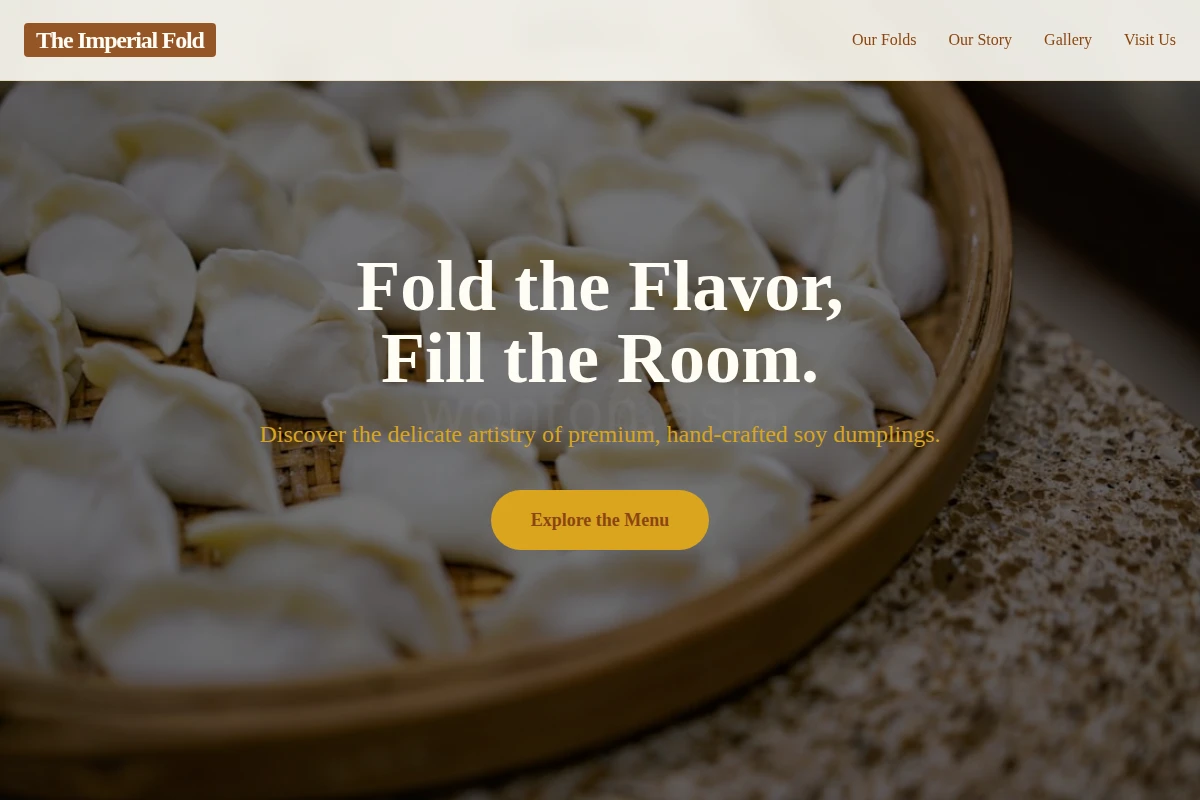 Soy Dumplings