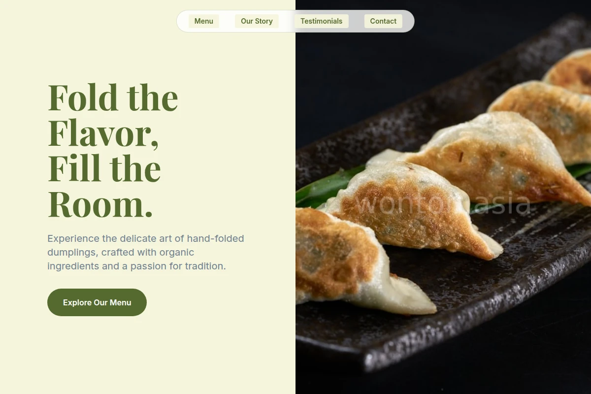 Fresh Dumplings