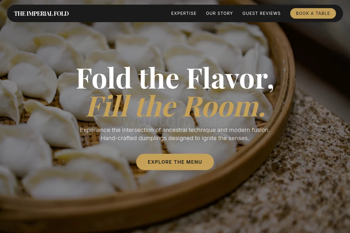 Fusion Dumplings