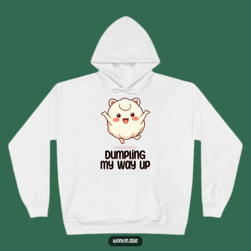 Funny Joyful Wonton Hoodie: Cozy Comfort for Food Lovers