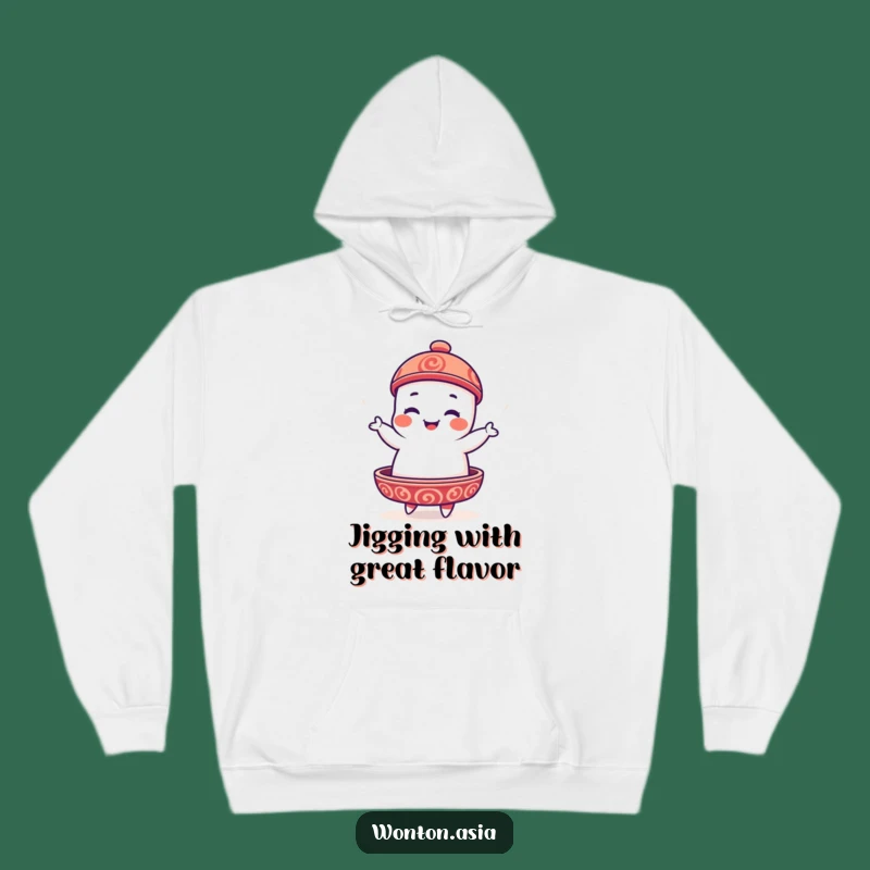 Funny Dim Sum Platter Hoodie: Cozy Dance Moves, Perfect Warm Gift!