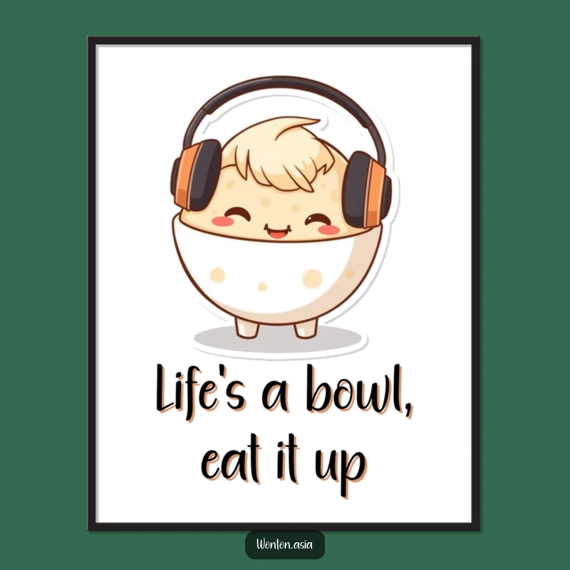 FREE Printable Congee Wall Art: Funny Downloadable Music Lover Decor