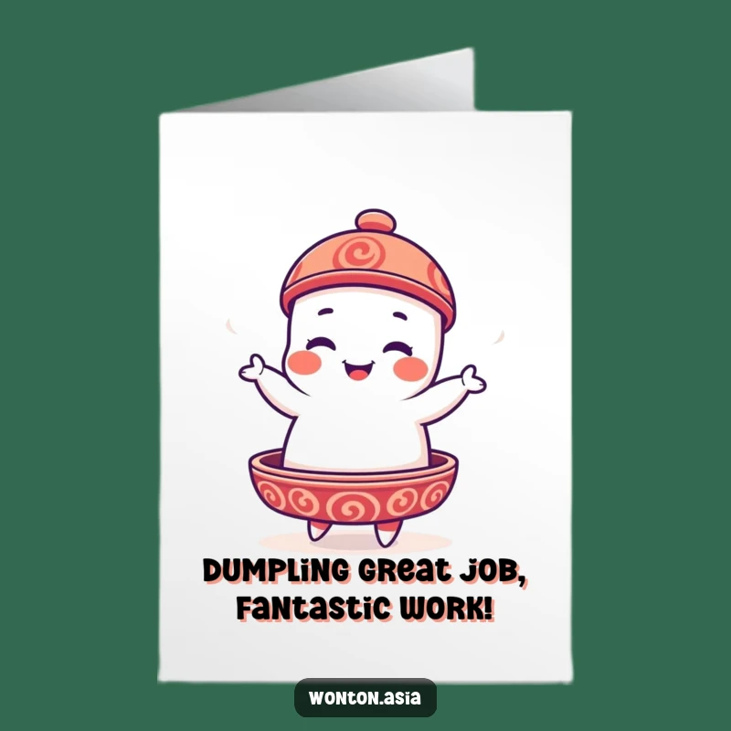 FREE Printable Dim Sum Congrats Card: Funny Downloadable Celebration Gift