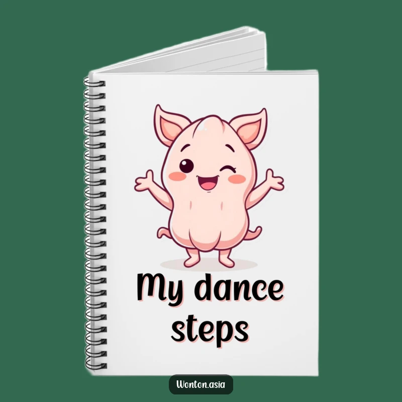Funny Dancing Wonton Notebook: Capture Your Energetic Ideas!